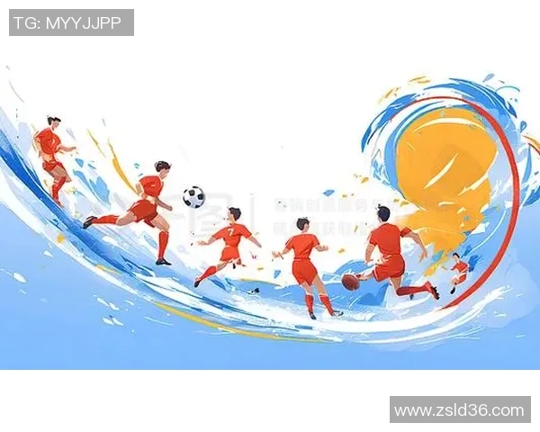 香港足球明星队的精彩瞬间插画展现与球迷的热情互动